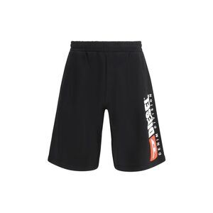 Diesel Black Cotton Bermuda Men's Shorts